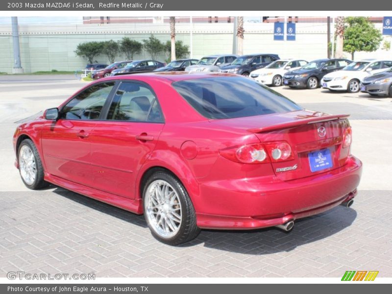 Redfire Metallic / Gray 2003 Mazda MAZDA6 i Sedan