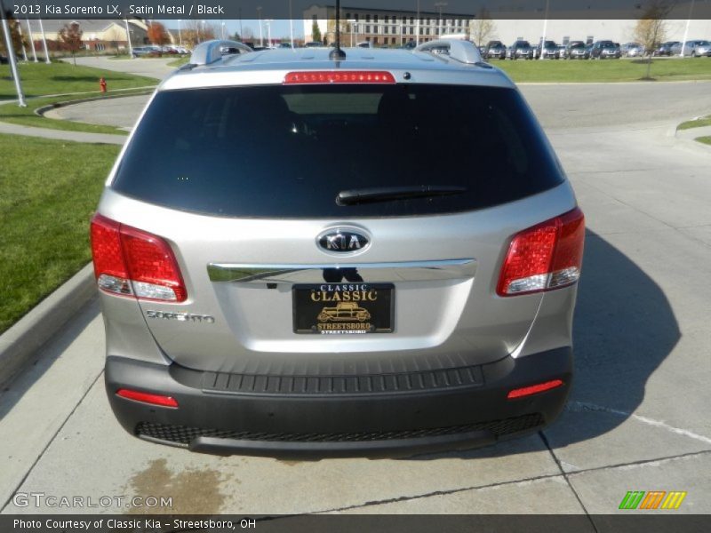 Satin Metal / Black 2013 Kia Sorento LX