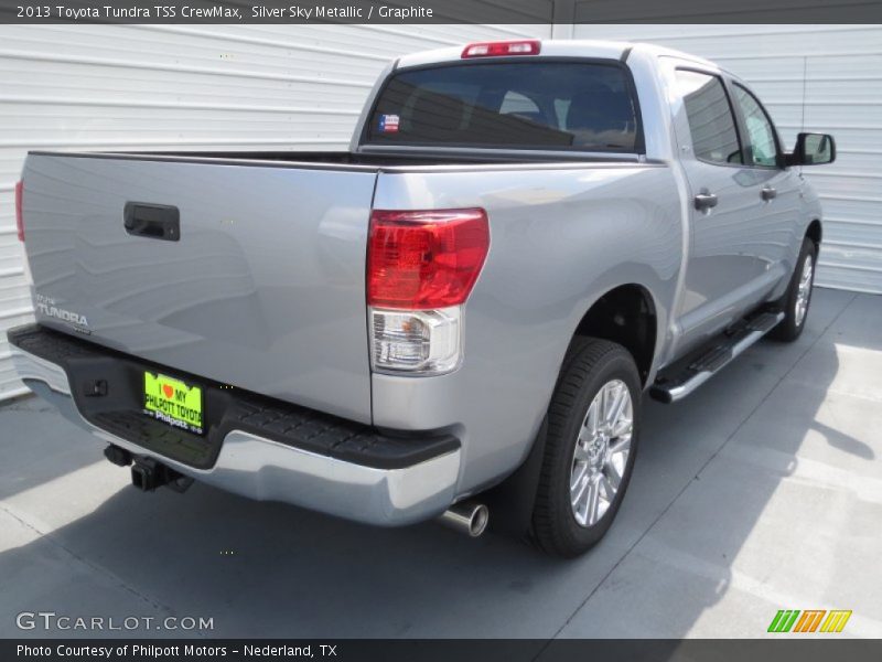 Silver Sky Metallic / Graphite 2013 Toyota Tundra TSS CrewMax