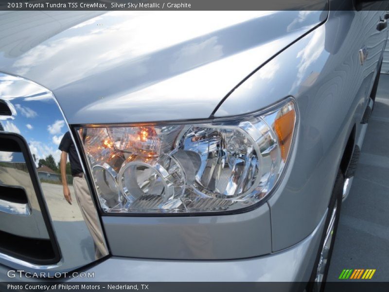 Silver Sky Metallic / Graphite 2013 Toyota Tundra TSS CrewMax