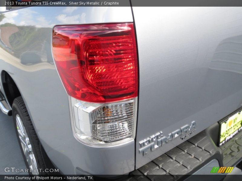 Silver Sky Metallic / Graphite 2013 Toyota Tundra TSS CrewMax