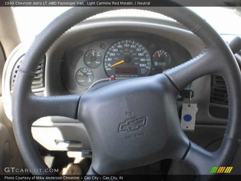  1999 Astro LT AWD Passenger Van Steering Wheel