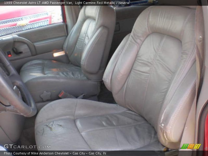 Front Seat of 1999 Astro LT AWD Passenger Van