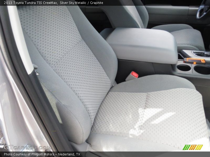 Silver Sky Metallic / Graphite 2013 Toyota Tundra TSS CrewMax