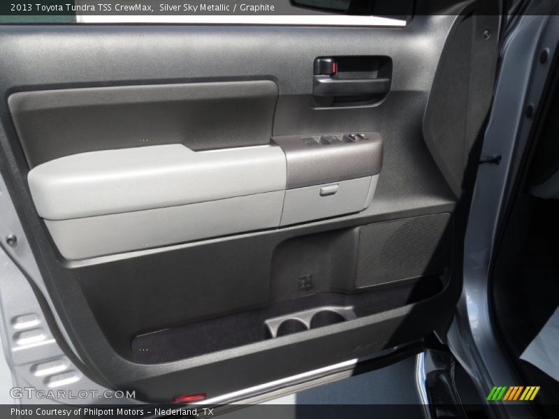 Silver Sky Metallic / Graphite 2013 Toyota Tundra TSS CrewMax