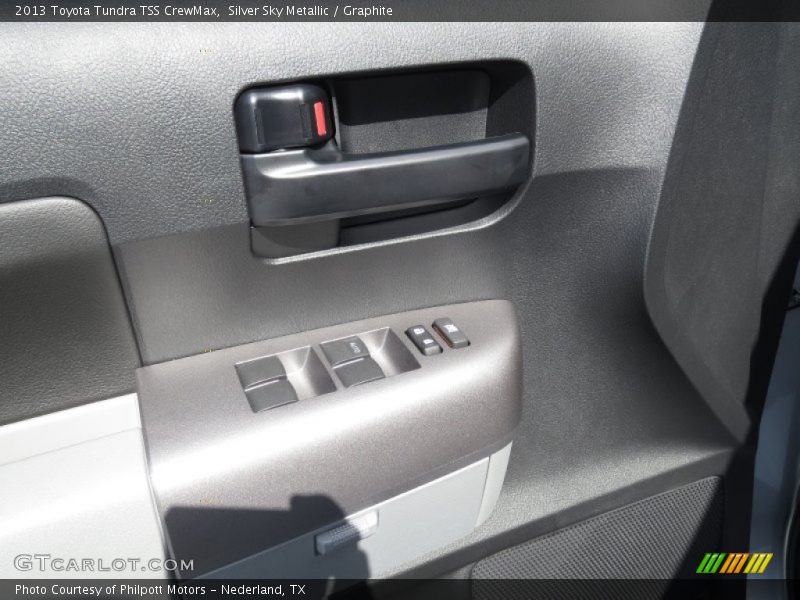 Silver Sky Metallic / Graphite 2013 Toyota Tundra TSS CrewMax