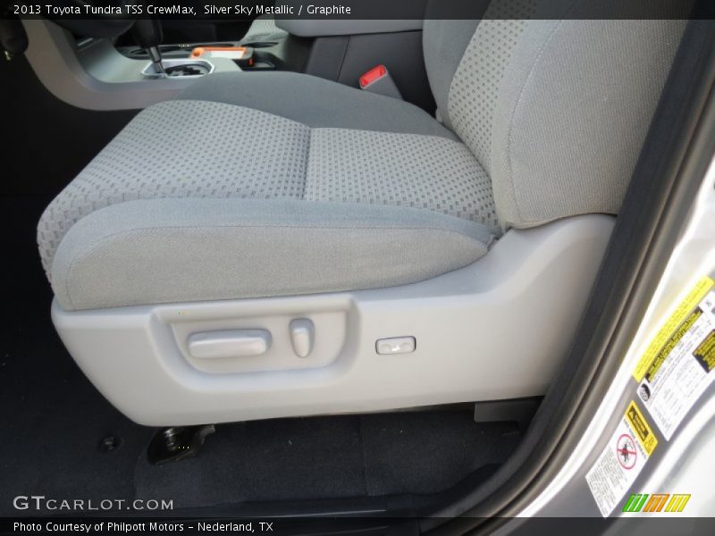 Silver Sky Metallic / Graphite 2013 Toyota Tundra TSS CrewMax