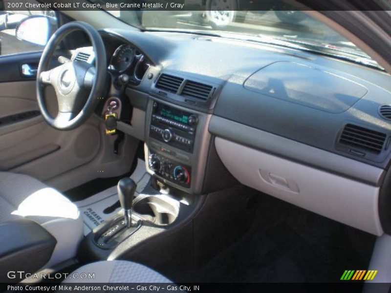 Blue Granite Metallic / Gray 2007 Chevrolet Cobalt LT Coupe