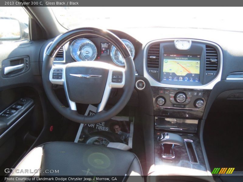 Gloss Black / Black 2013 Chrysler 300 C