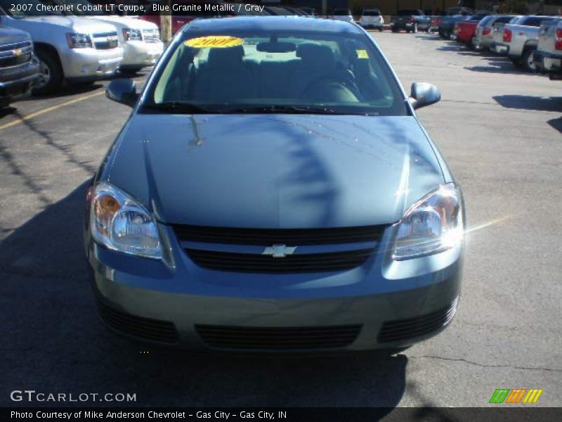 Blue Granite Metallic / Gray 2007 Chevrolet Cobalt LT Coupe