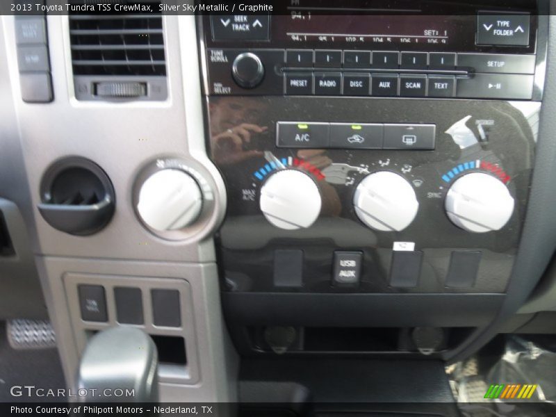 Silver Sky Metallic / Graphite 2013 Toyota Tundra TSS CrewMax