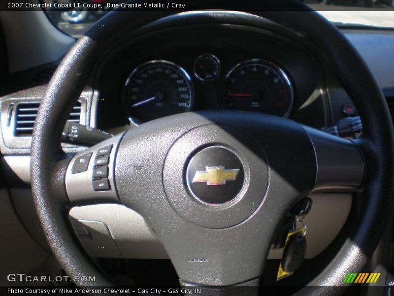 Blue Granite Metallic / Gray 2007 Chevrolet Cobalt LT Coupe