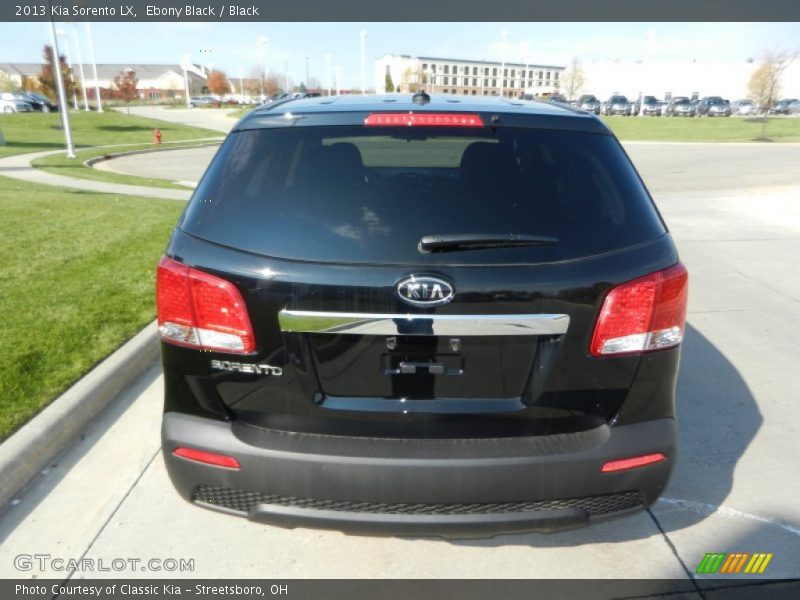 Ebony Black / Black 2013 Kia Sorento LX