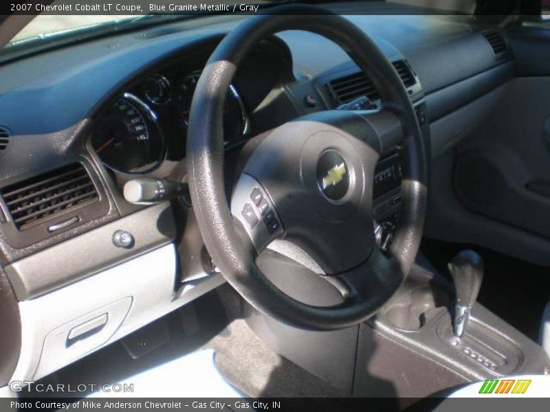 Blue Granite Metallic / Gray 2007 Chevrolet Cobalt LT Coupe