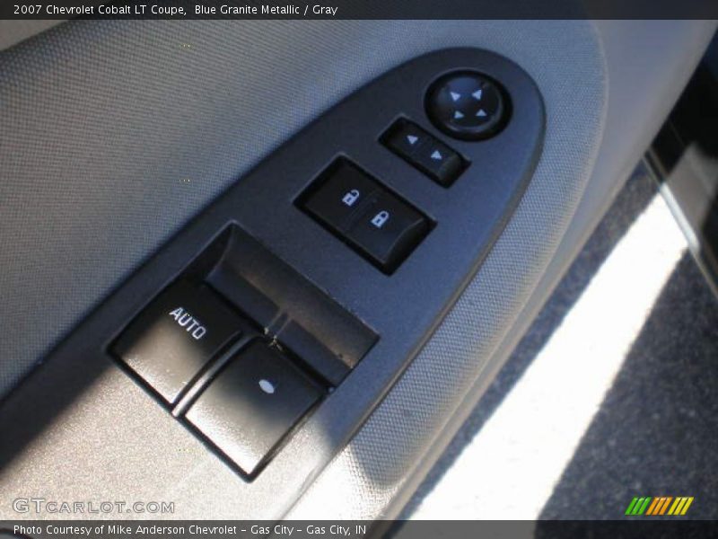 Blue Granite Metallic / Gray 2007 Chevrolet Cobalt LT Coupe