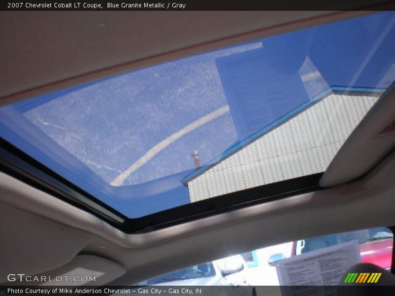Blue Granite Metallic / Gray 2007 Chevrolet Cobalt LT Coupe