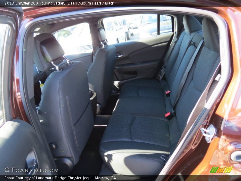 Deep Auburn Pearl / Black 2013 Chrysler 200 Touring Sedan