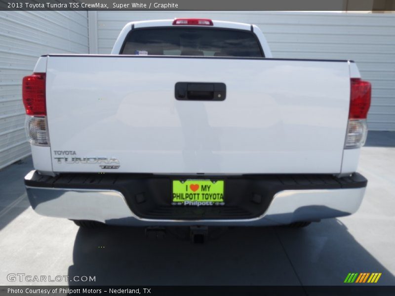 Super White / Graphite 2013 Toyota Tundra TSS CrewMax