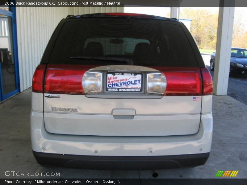 Cappuccino Frost Metallic / Neutral 2006 Buick Rendezvous CX