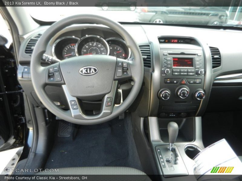 Ebony Black / Black 2013 Kia Sorento LX