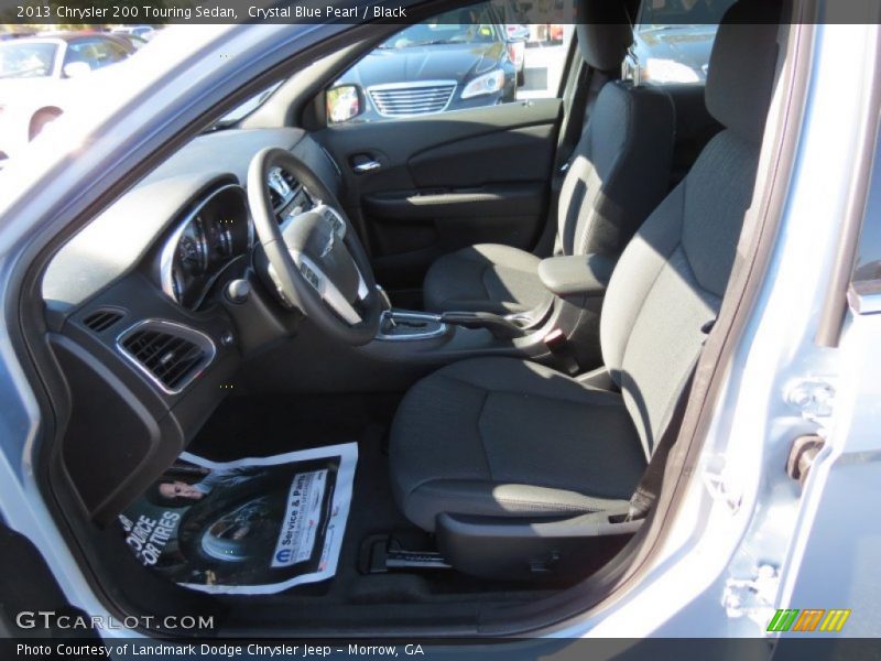 Crystal Blue Pearl / Black 2013 Chrysler 200 Touring Sedan