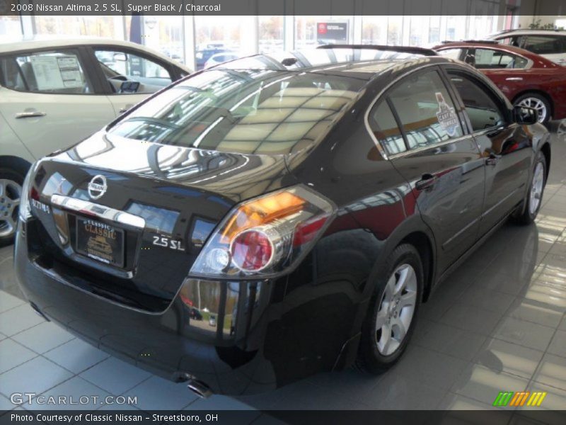 Super Black / Charcoal 2008 Nissan Altima 2.5 SL