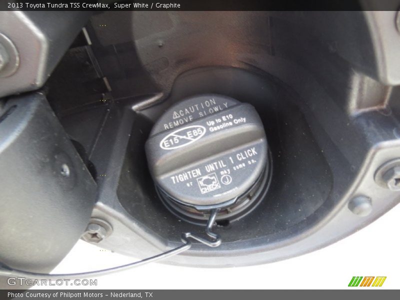 Super White / Graphite 2013 Toyota Tundra TSS CrewMax
