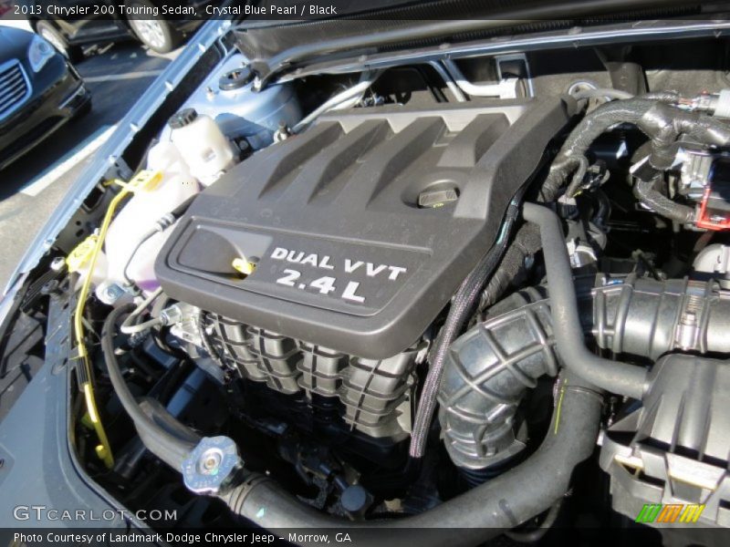 Crystal Blue Pearl / Black 2013 Chrysler 200 Touring Sedan