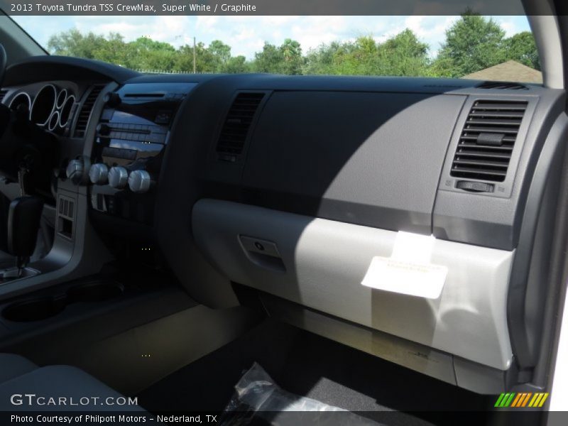 Super White / Graphite 2013 Toyota Tundra TSS CrewMax