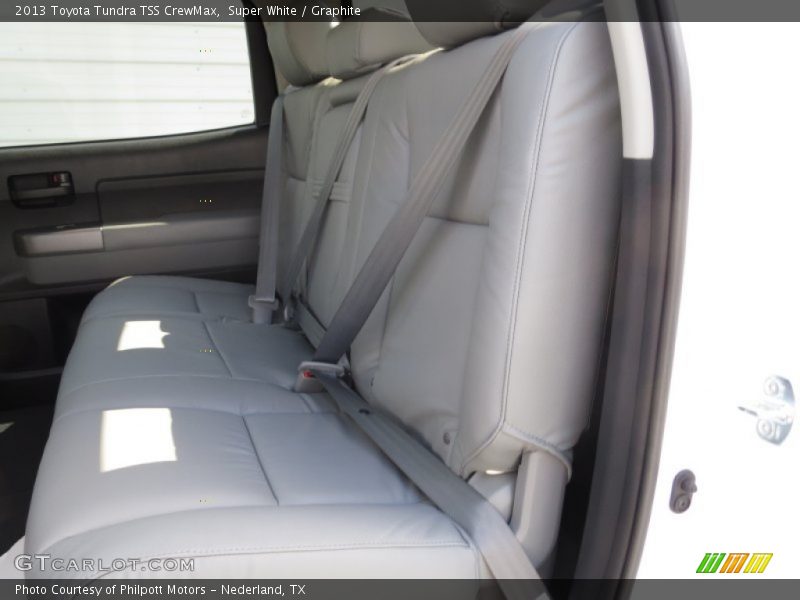 Super White / Graphite 2013 Toyota Tundra TSS CrewMax