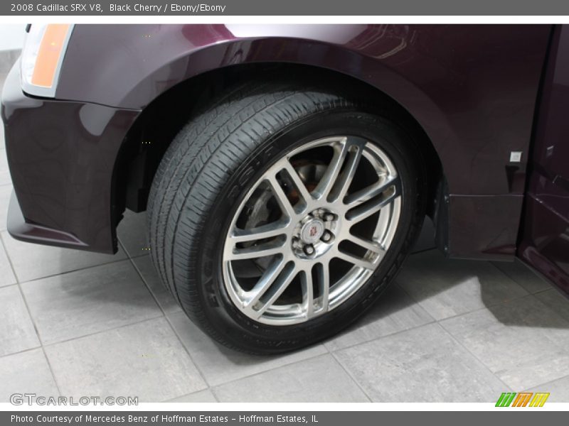 Black Cherry / Ebony/Ebony 2008 Cadillac SRX V8