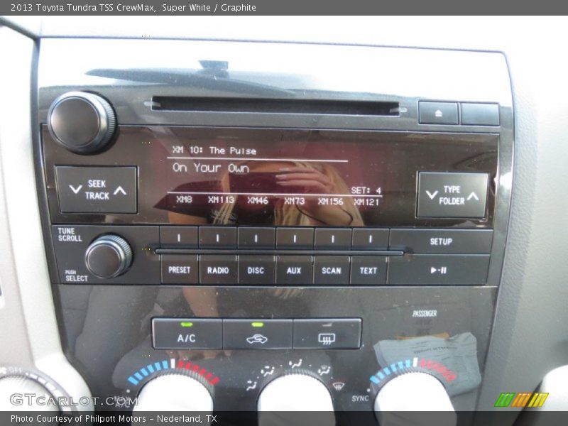 Super White / Graphite 2013 Toyota Tundra TSS CrewMax