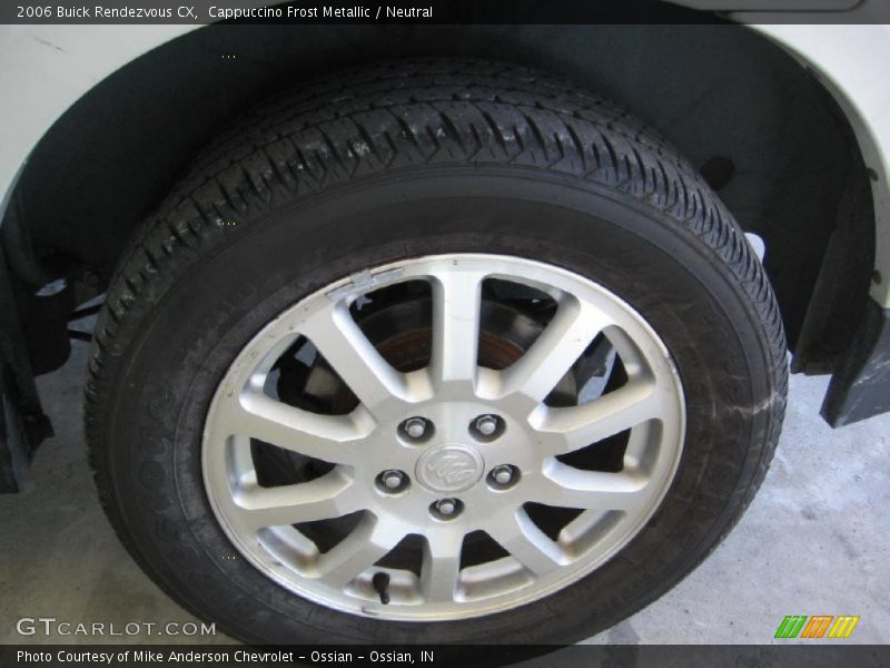 Cappuccino Frost Metallic / Neutral 2006 Buick Rendezvous CX