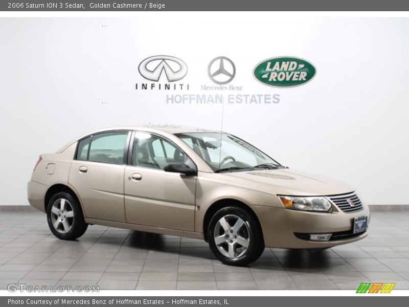 Golden Cashmere / Beige 2006 Saturn ION 3 Sedan