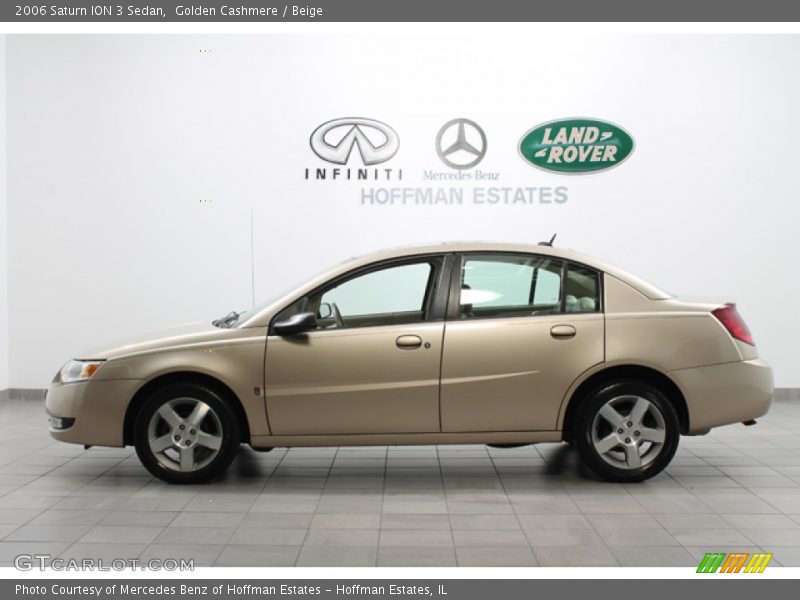 Golden Cashmere / Beige 2006 Saturn ION 3 Sedan