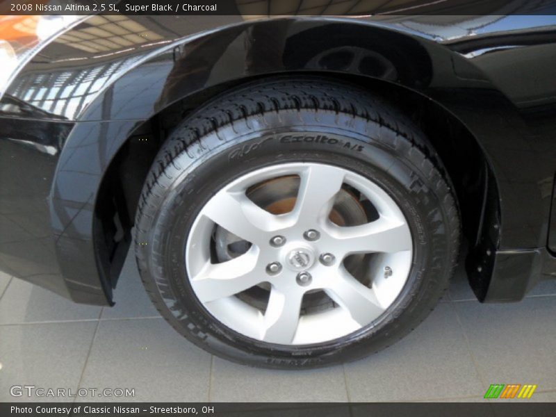 Super Black / Charcoal 2008 Nissan Altima 2.5 SL