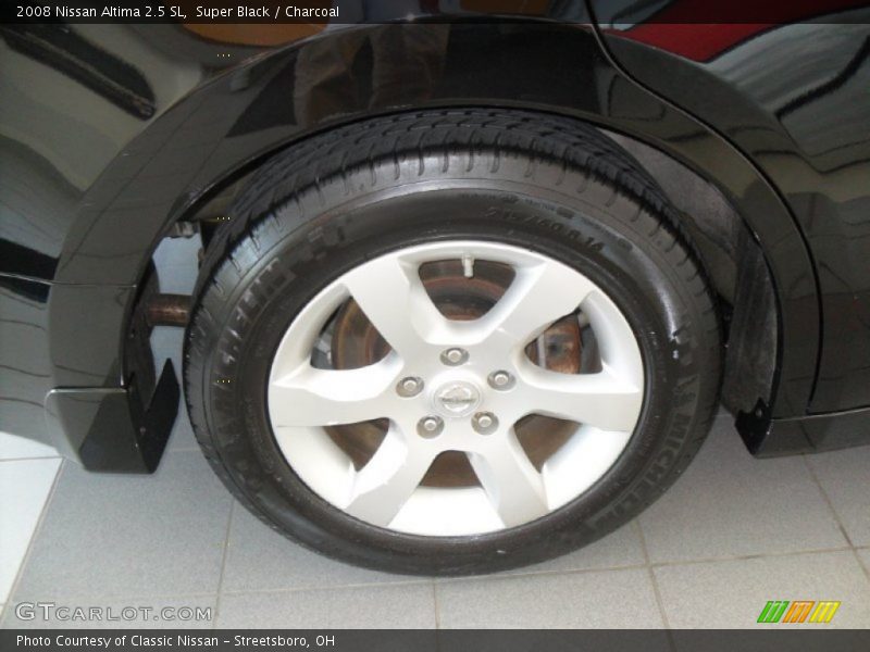 Super Black / Charcoal 2008 Nissan Altima 2.5 SL