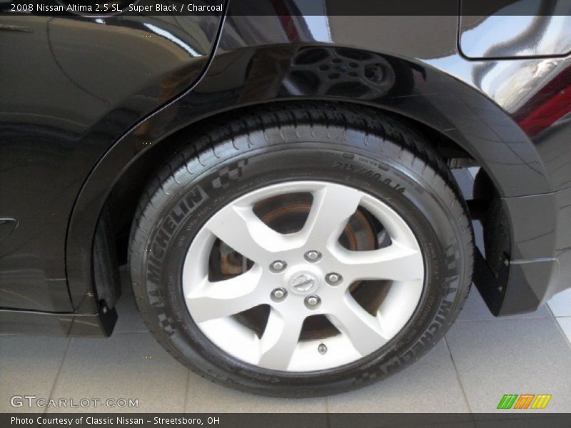 Super Black / Charcoal 2008 Nissan Altima 2.5 SL