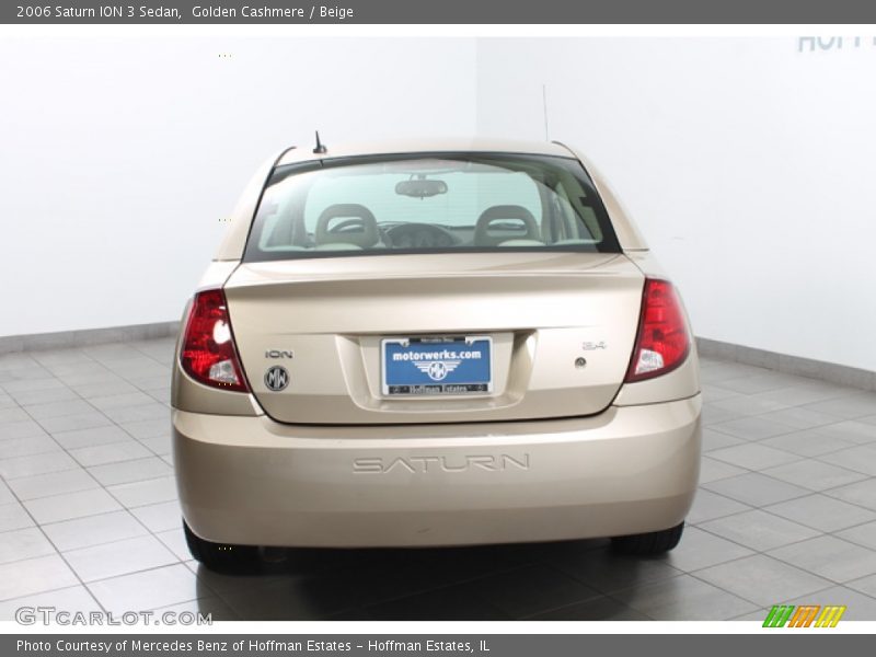 Golden Cashmere / Beige 2006 Saturn ION 3 Sedan