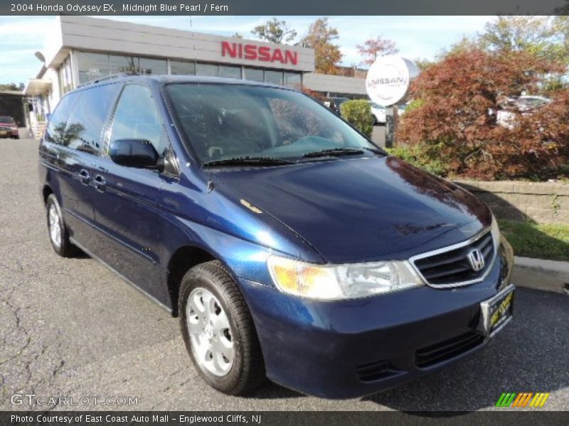 Midnight Blue Pearl / Fern 2004 Honda Odyssey EX