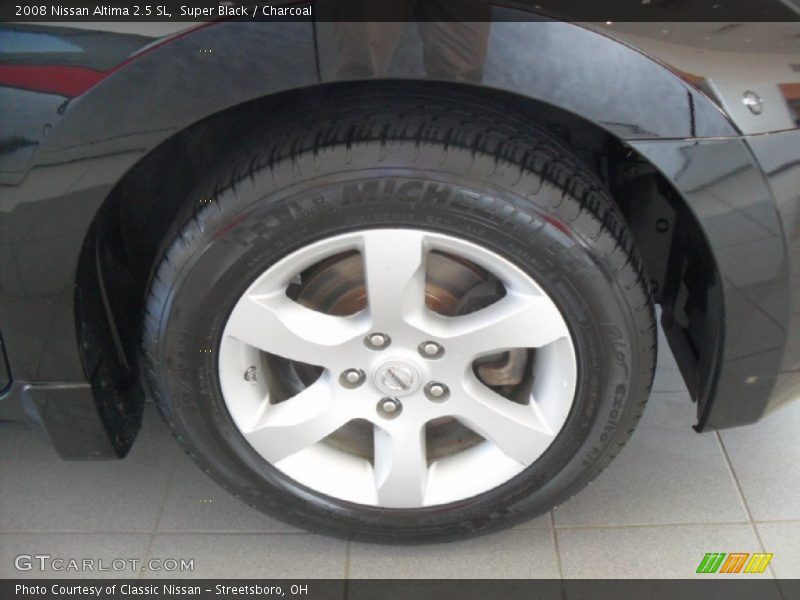 Super Black / Charcoal 2008 Nissan Altima 2.5 SL