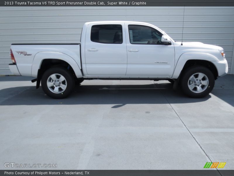  2013 Tacoma V6 TRD Sport Prerunner Double Cab Super White