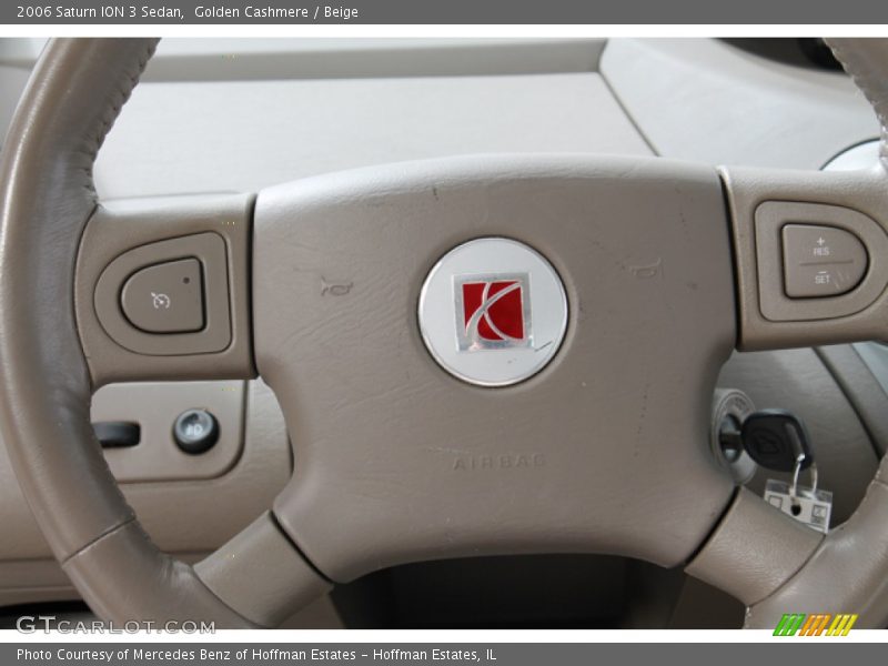 Golden Cashmere / Beige 2006 Saturn ION 3 Sedan