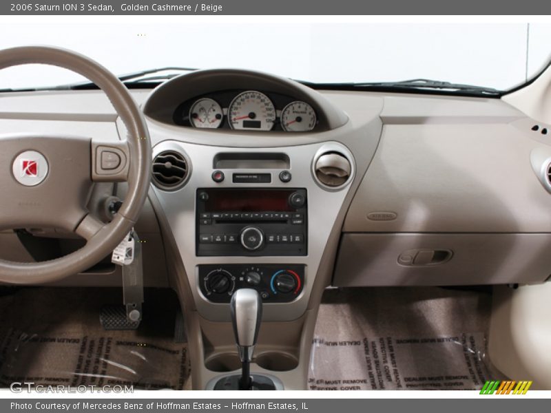 Dashboard of 2006 ION 3 Sedan
