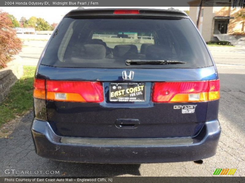 Midnight Blue Pearl / Fern 2004 Honda Odyssey EX