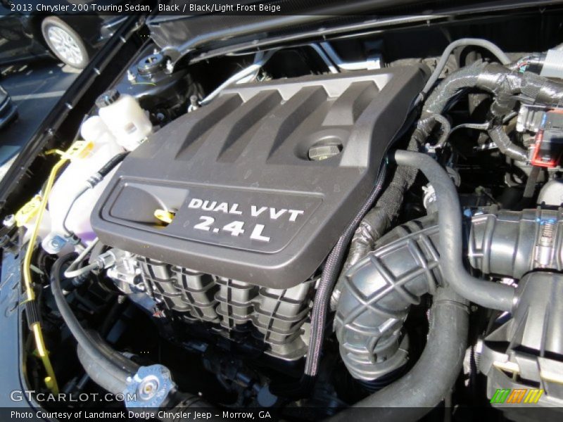 Black / Black/Light Frost Beige 2013 Chrysler 200 Touring Sedan