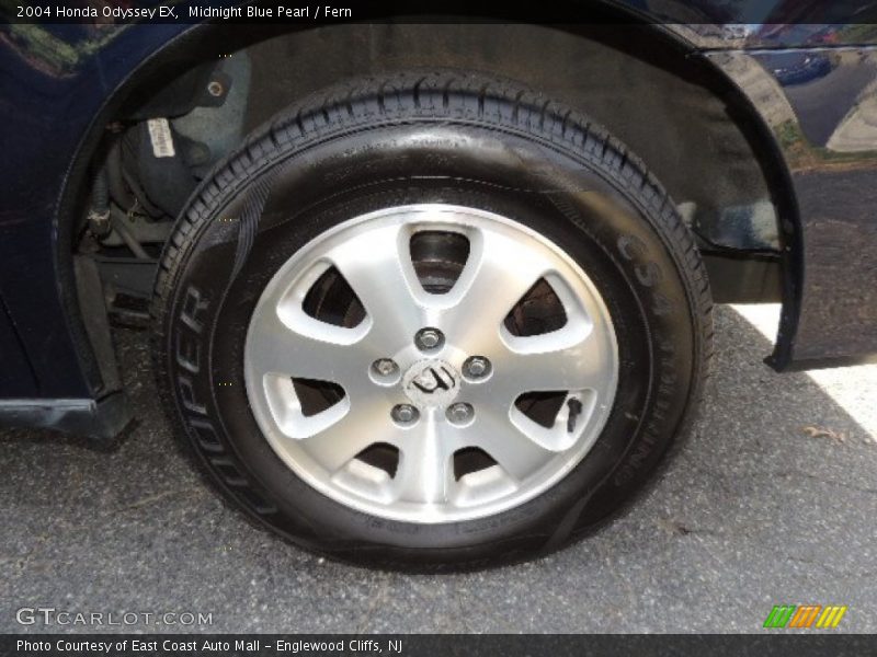 Midnight Blue Pearl / Fern 2004 Honda Odyssey EX