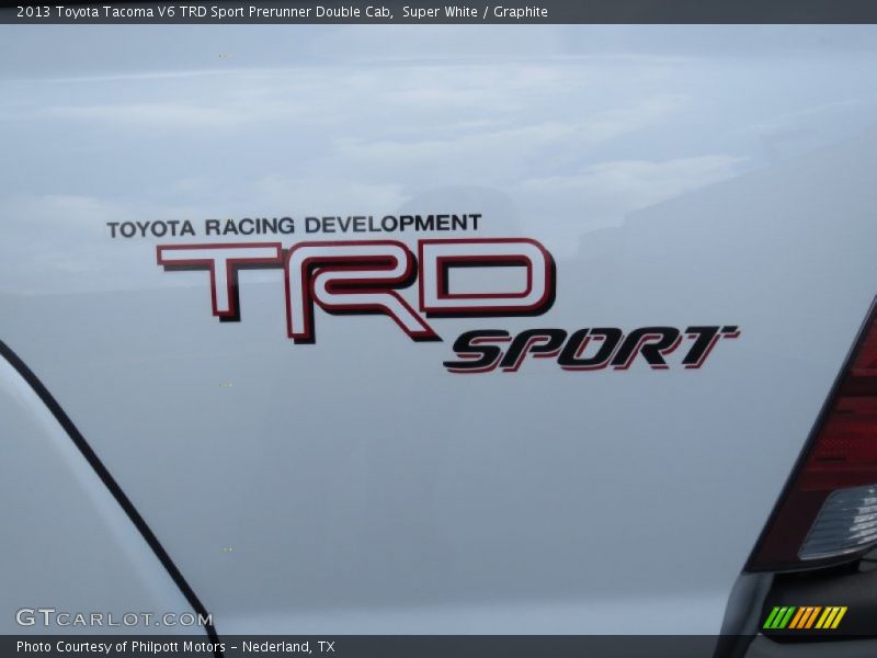  2013 Tacoma V6 TRD Sport Prerunner Double Cab Logo