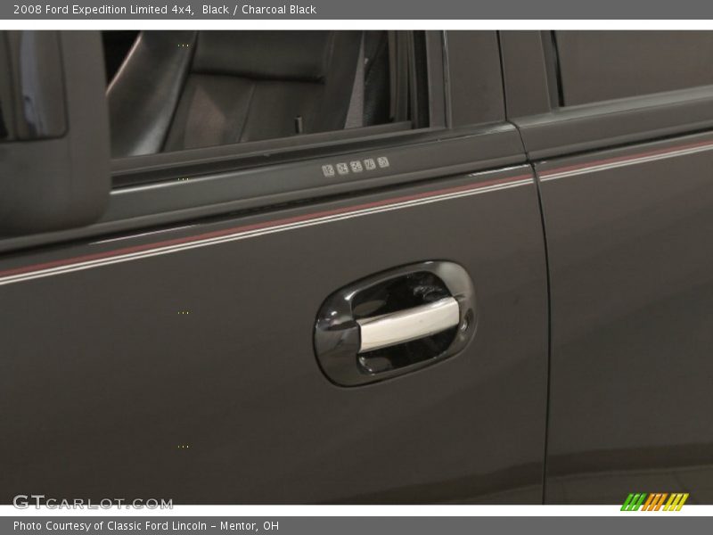 Black / Charcoal Black 2008 Ford Expedition Limited 4x4