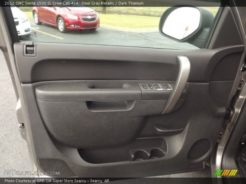 Door Panel of 2012 Sierra 1500 SL Crew Cab 4x4